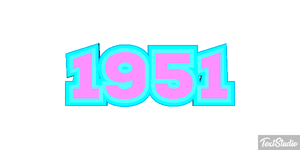 1951 Efeito do texto