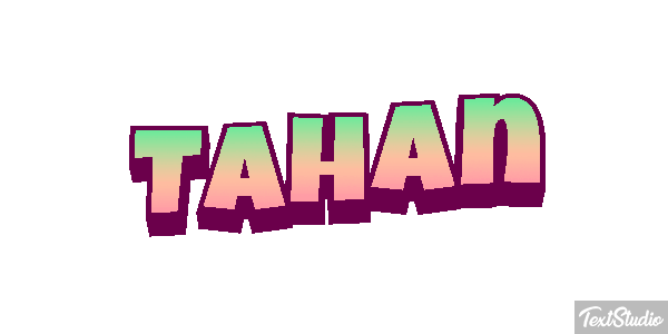 Tahan Efeito do texto