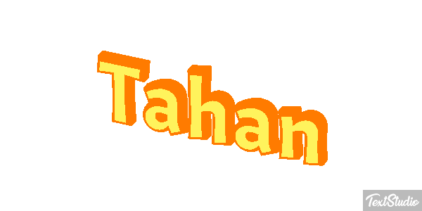 Tahan Efeito do texto