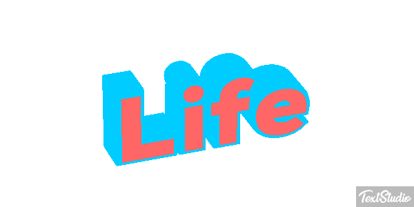 Life Text effect
