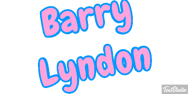Barry Lyndon Texteffekt