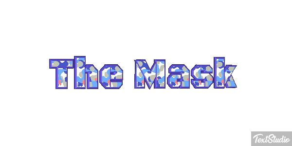 The Mask Tekst effect