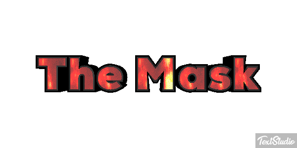 The Mask Tekst effect