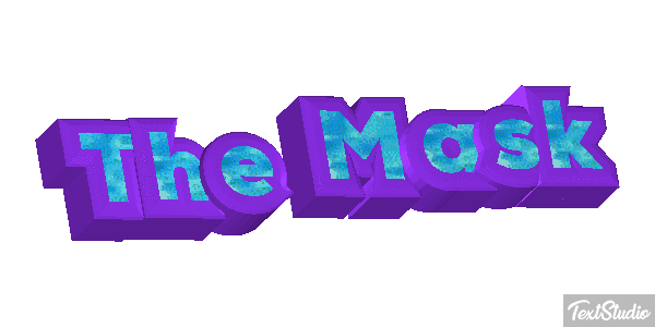 The Mask Tekst effect