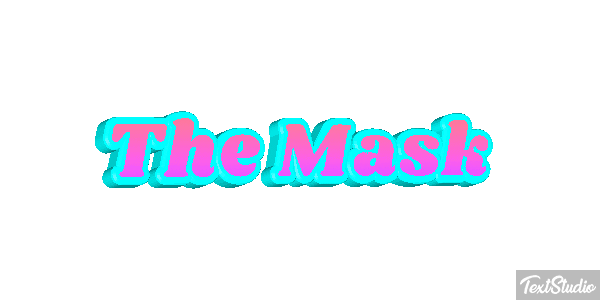 The Mask Tekst effect