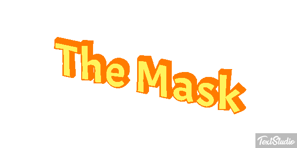 The Mask Tekst effect