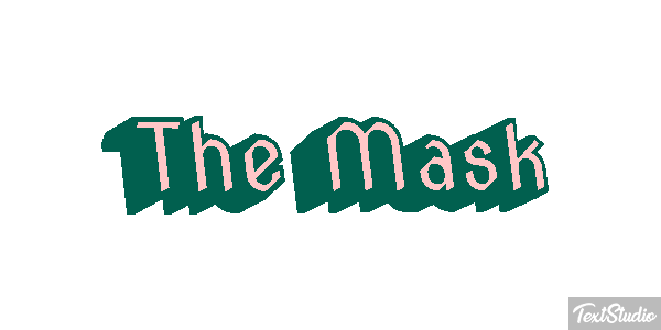 The Mask Tekst effect