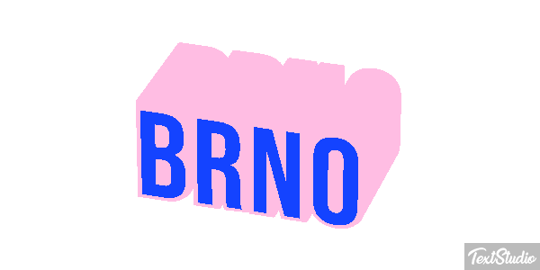 Brno Text effect