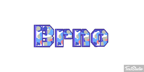Brno Text effect