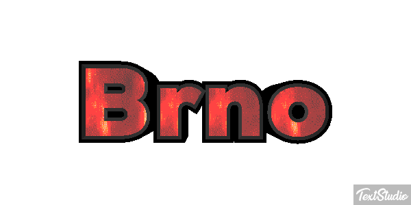 Brno Text effect