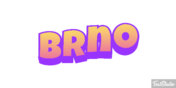Brno Text effect