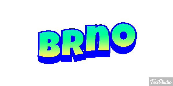 Brno Text effect