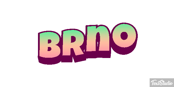 Brno Text effect
