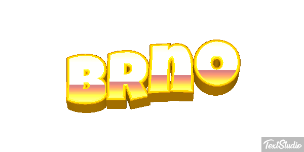 Brno Text effect