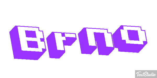 Brno Text effect