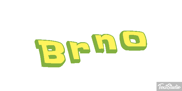 Brno Text effect