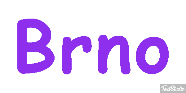 Brno Text effect