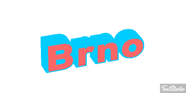 Brno Text effect
