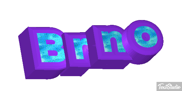 Brno Text effect