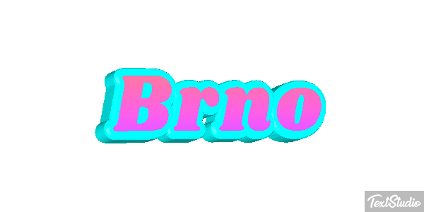 Brno Text effect
