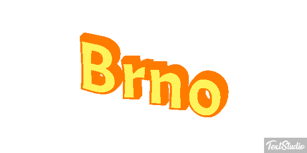 Brno Text effect