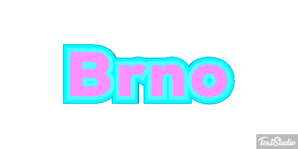 Brno Text effect