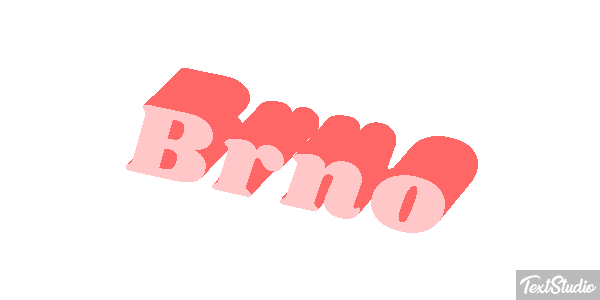 Brno Text effect