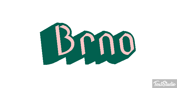 Brno Text effect