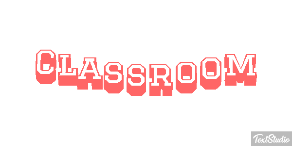 Classroom Efeito do texto