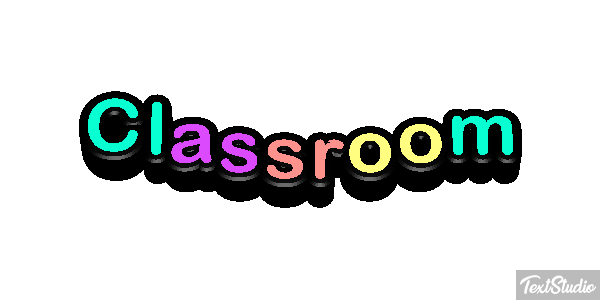 Classroom Efeito do texto