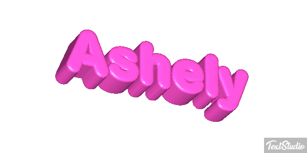 Ashely Texteffekt