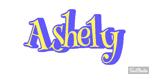 Ashely Texteffekt