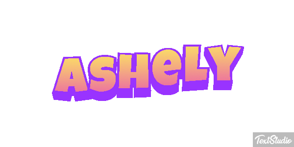 Ashely Texteffekt