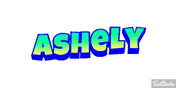 Ashely Texteffekt