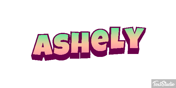 Ashely Texteffekt