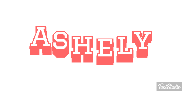 Ashely Texteffekt