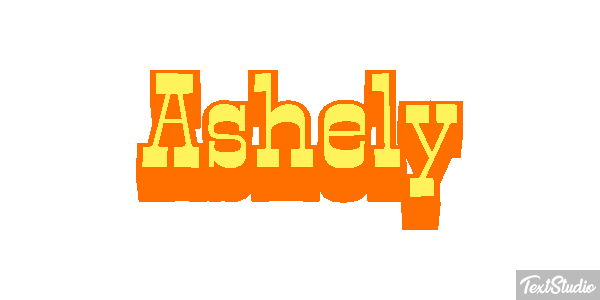 Ashely Texteffekt
