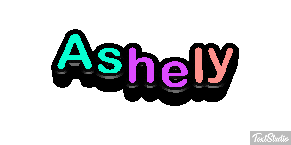 Ashely Texteffekt