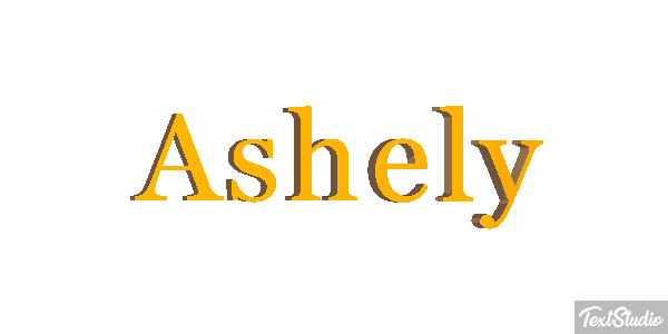 Ashely Texteffekt