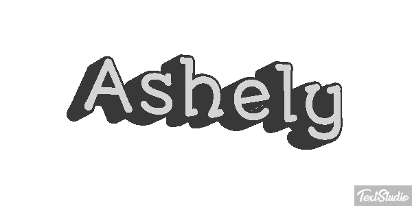 Ashely Texteffekt