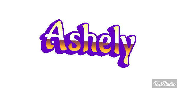Ashely Texteffekt