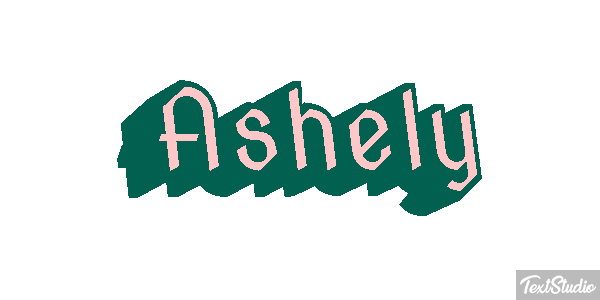 Ashely Texteffekt