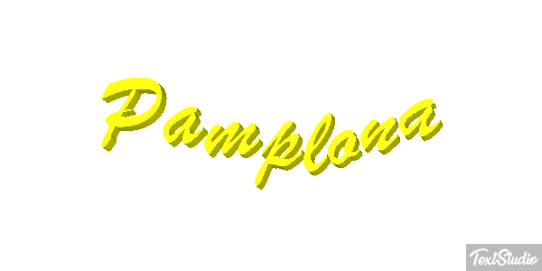 Pamplona Efekt tekstowy