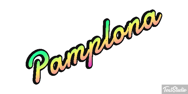 Pamplona Efekt tekstowy