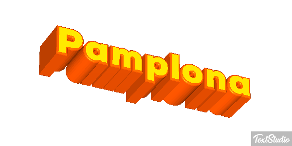 Pamplona Efekt tekstowy