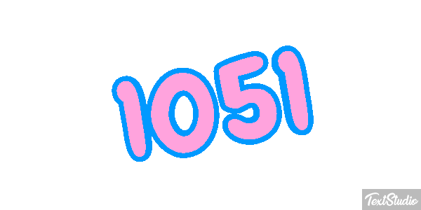 1051 Text effect