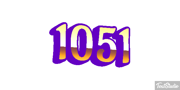 1051 Text effect