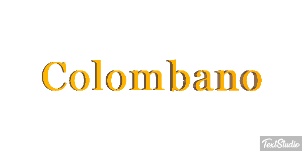 Colombano Effet de texte