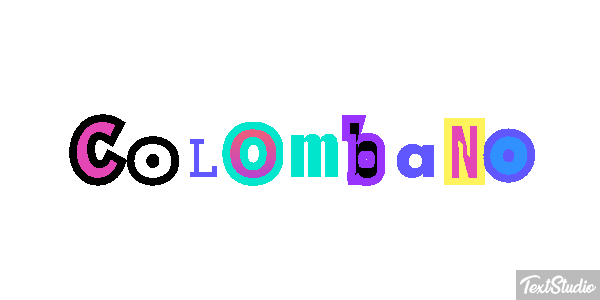Colombano Effet de texte