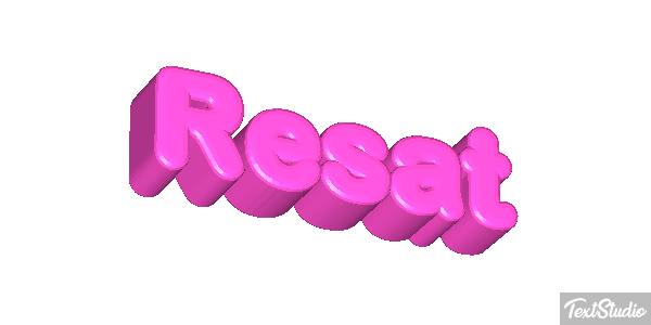 Reşat Текстовый эффект